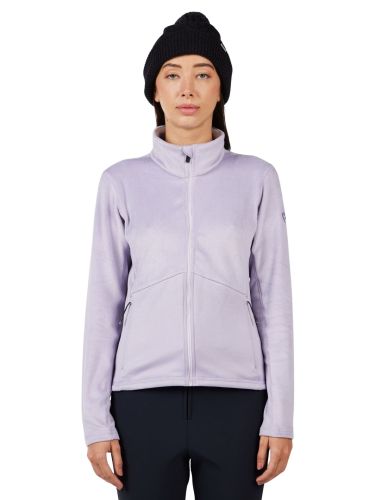 Bluza narciarska damska Rossignol Diretta Full-Zip Fleece Galactic Lilac