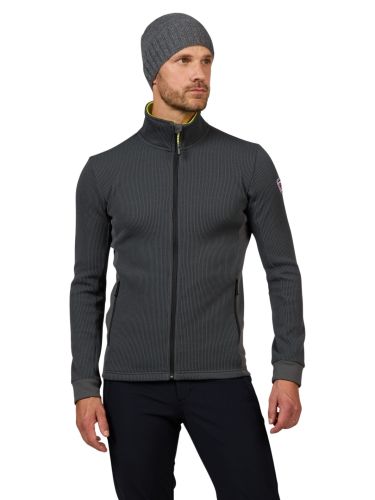 Bluza Rossignol męska Cieloalto Fleece FZ Onyx Grey
