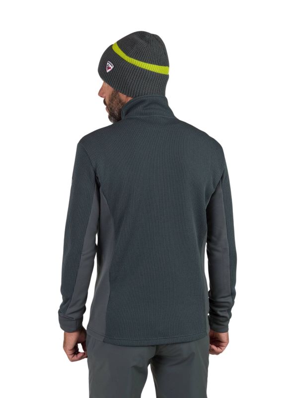 Bluza narciarska Rossignol męska Cieloalto Fleece HZ Onyx Grey