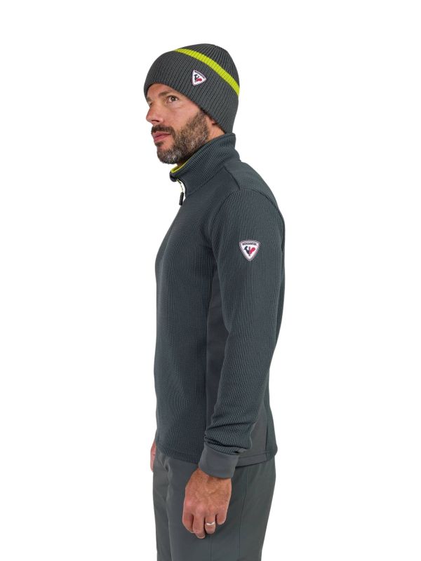 Bluza narciarska Rossignol męska Cieloalto Fleece HZ Onyx Grey