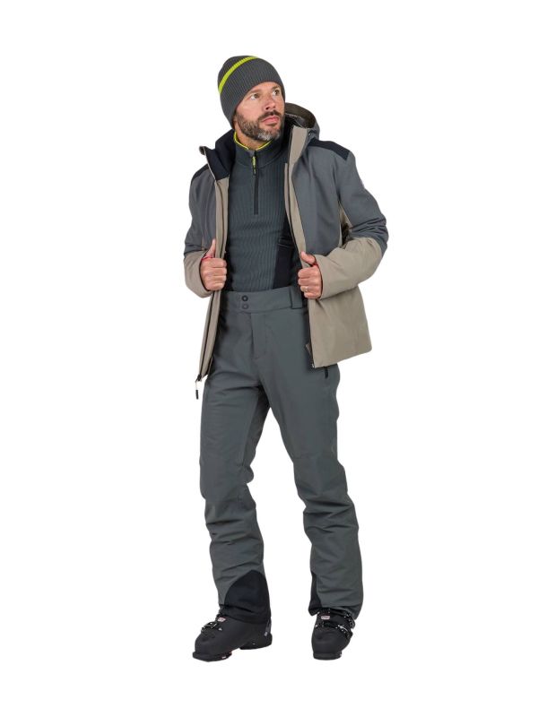 Bluza narciarska Rossignol męska Cieloalto Fleece HZ Onyx Grey