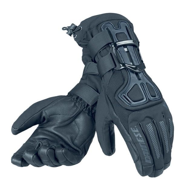 Rękawice Snowboardowe Dainese D-Impact 13 D-Dry Glove czarno-carbonowe