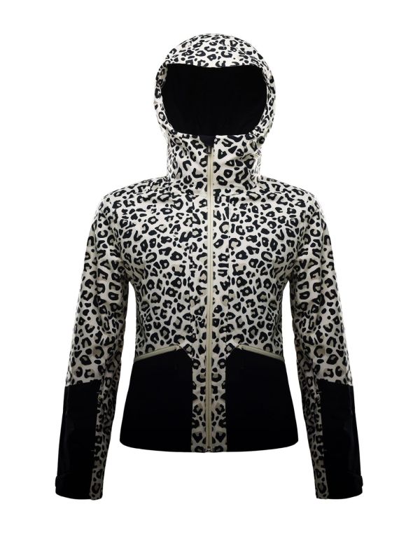 Kurtka narciarska damska Rossignol Rochrun Allover Nature Wild Leopard Print