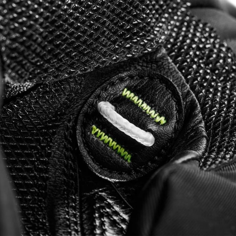 Rękawice narciarskie Leki WCR C-TECH 3D black-ice lemon