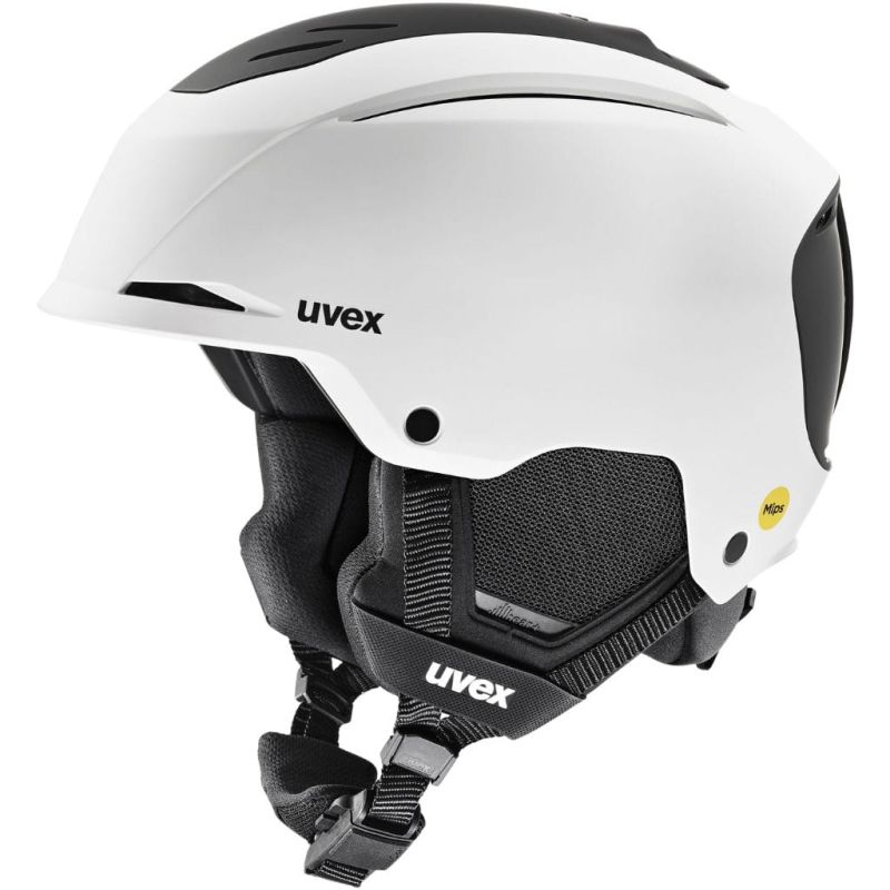 Kask narciarski UVEX Resolution MIPS white black matt