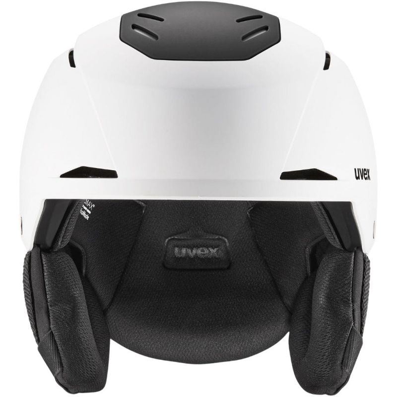 Kask narciarski UVEX Resolution MIPS white black matt