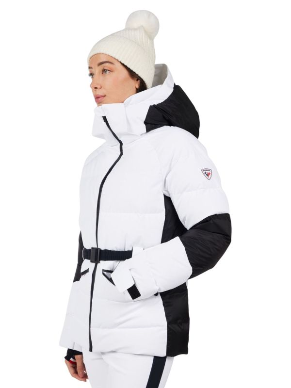 Kurtka narciarska damska Rossignol Ciastel Down Mix White