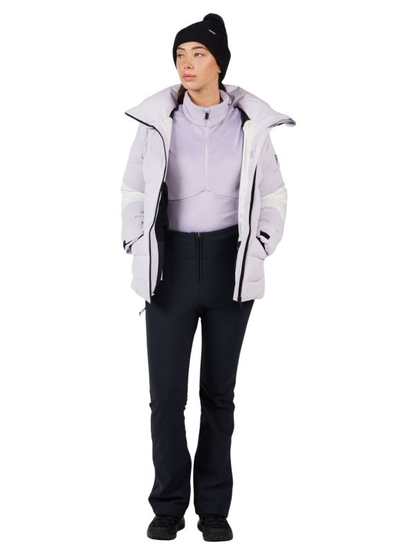 Bluza narciarska damska Rossignol Diretta Half-Zip Fleece Galactic Lilac