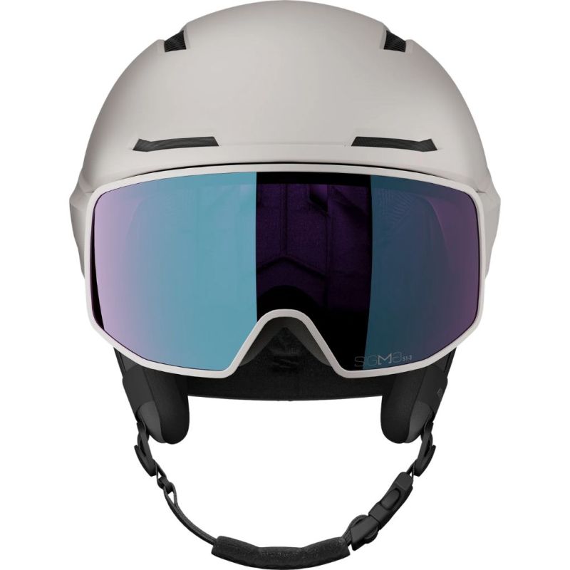 Kask narciarski Salomon Driver Pro Sigma Photo MIPS Grey Violet