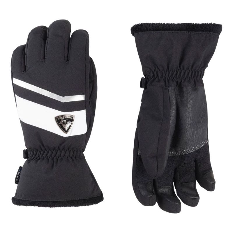 Rękawice narciarskie damskie Rossignol New Piste Black