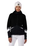Bluza narciarska damska Rossignol Wispile Full-Zip Hooded Fleece Black