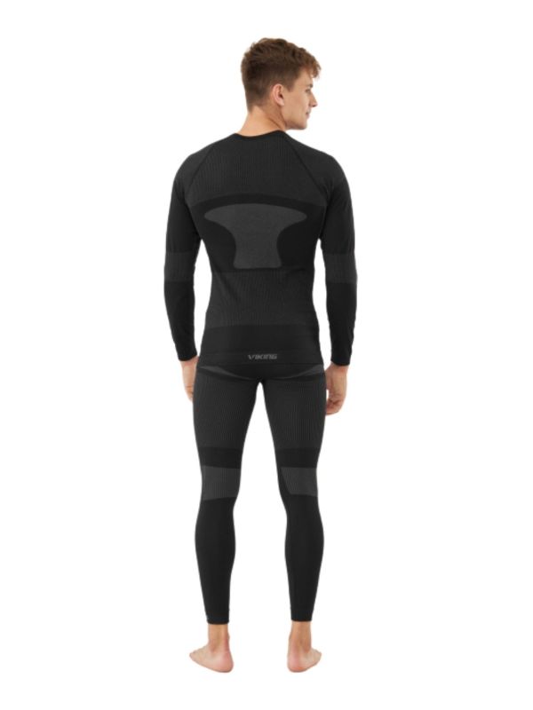 Bielizna termoaktywna męska VIKING Dante Set czarna