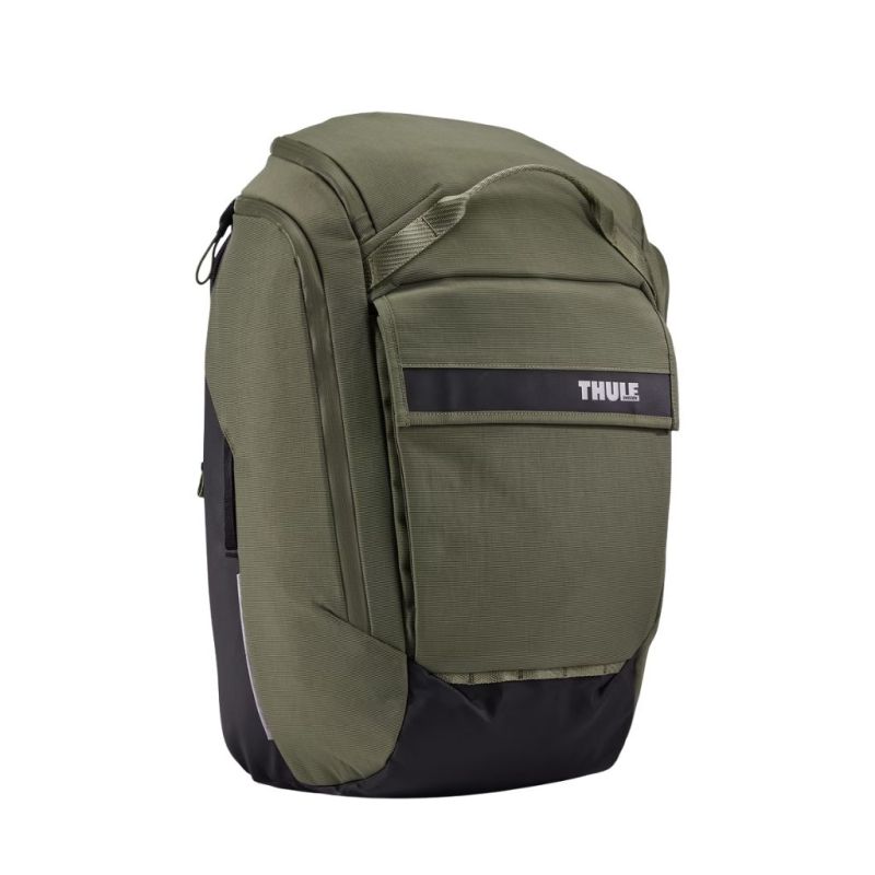 Hybrydowa sakwa rowerowa i plecak Thule Paramount 26L Green