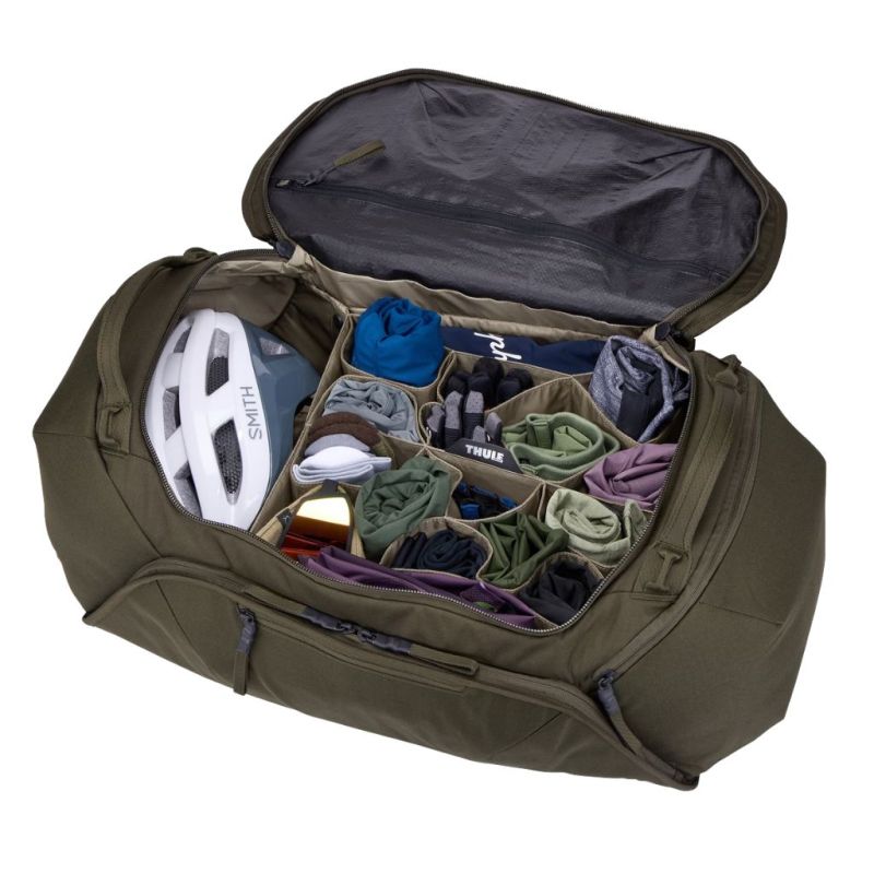 Rowerowa torba podróżna Thule RoundTrip 55L Deep Khaki