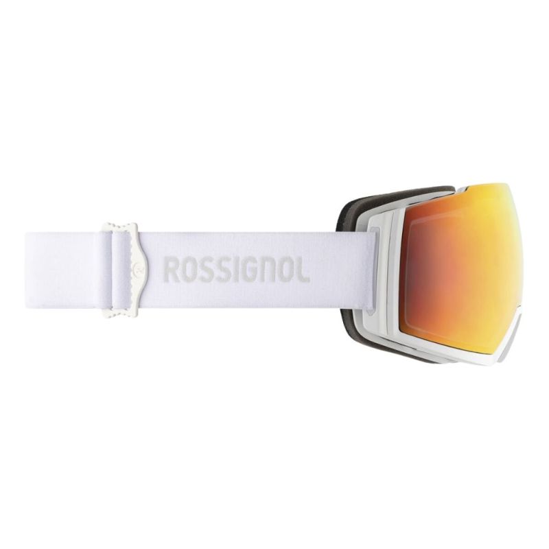 Gogle narciarskie Rossignol Magne&amp;#039;lens white/orange/grey