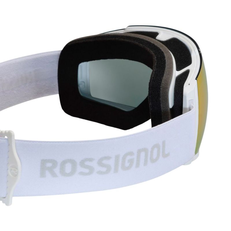 Gogle narciarskie Rossignol Magne&amp;#039;lens white/orange/grey