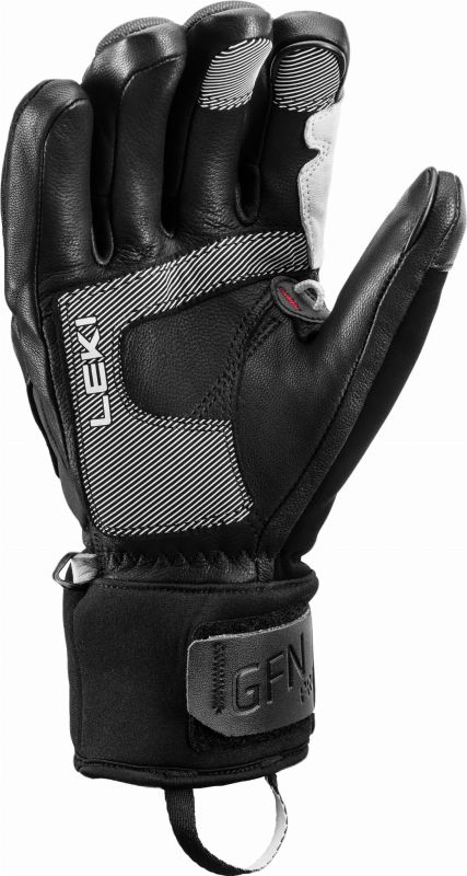 Rękawice narciarskie Leki Griffin Pro 3D black-white