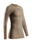 Koszulka termoaktywna damska X-Bionic Mightywool z długim rękawem Beige