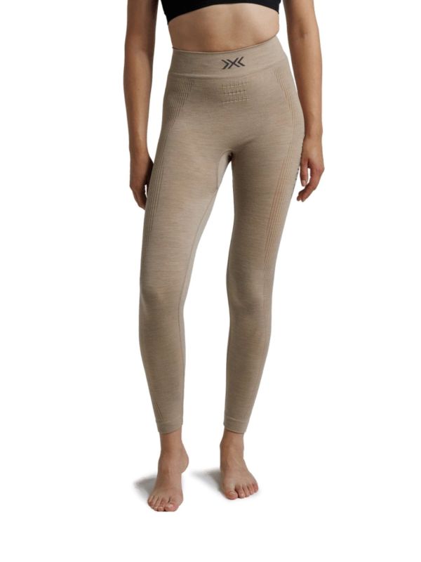 Legginsy termoaktywne damskie X-Bionic Mightywool Beige