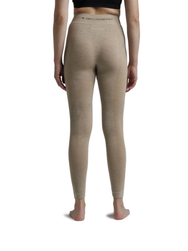Legginsy termoaktywne damskie X-Bionic Mightywool Beige