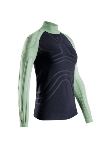 Koszulka termoaktywna damska X-Bionic Heatloop z długim rękawem Black Green