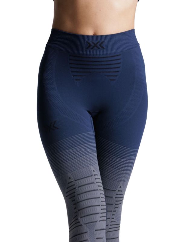Legginsy termoaktywne damskie X-Bionic Invent FX Blue Grey