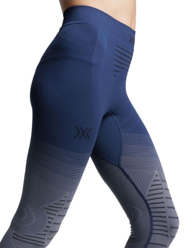 Legginsy termoaktywne damskie X-Bionic Invent FX Blue Grey
