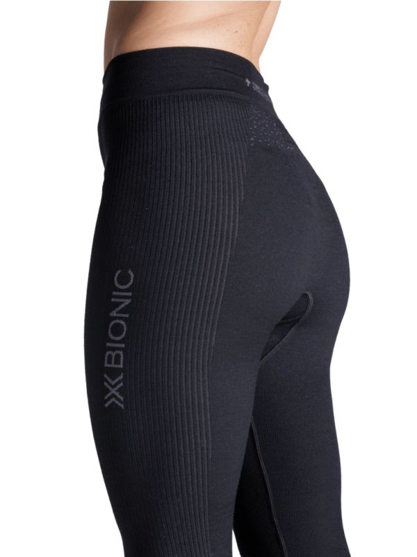 Legginsy termoaktywne damskie X-Bionic Mightywool Black
