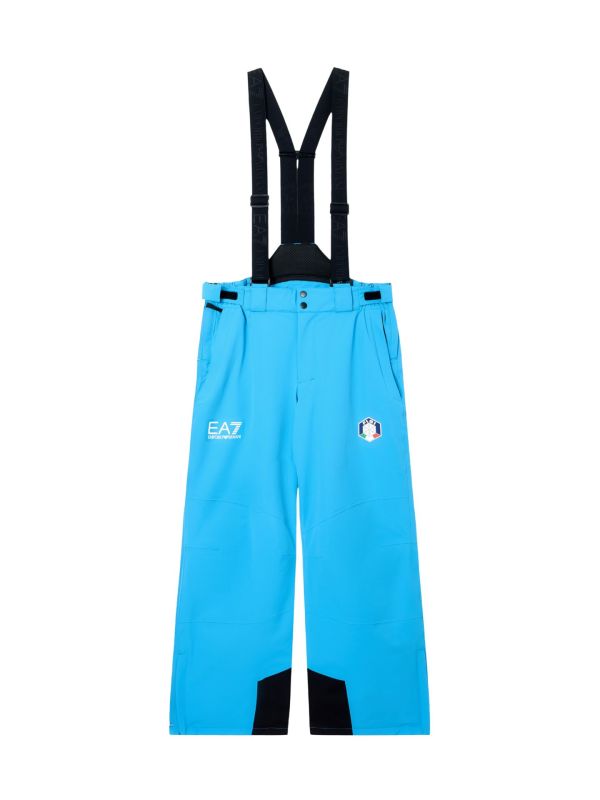 Spodnie narciarskie męskie EA7 Emporio Armani FISI Protectum7 Blue