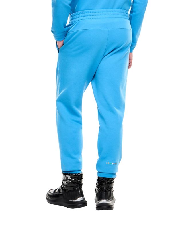 Spodnie dresowe męskie EA7 Emporio Armani FISI Natural VENTUS7 Blue