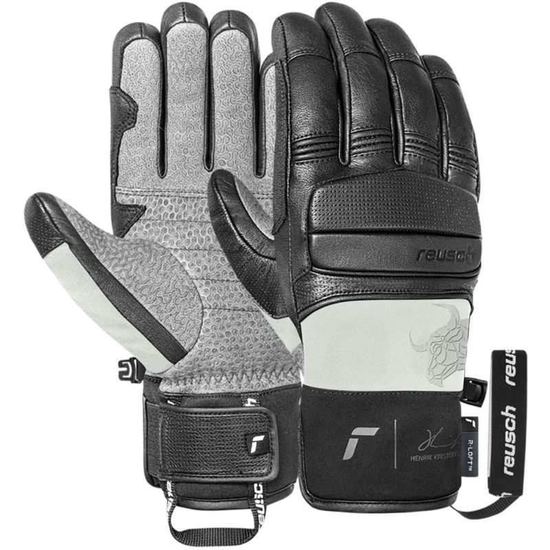 Rękawice narciarskie Reusch Henrik Kristoffersen black