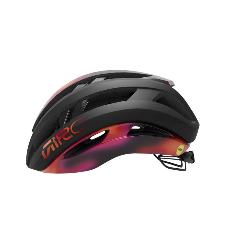 Kask rowerowy szosowy GIRO Aries Spherical matte black/frequency orange