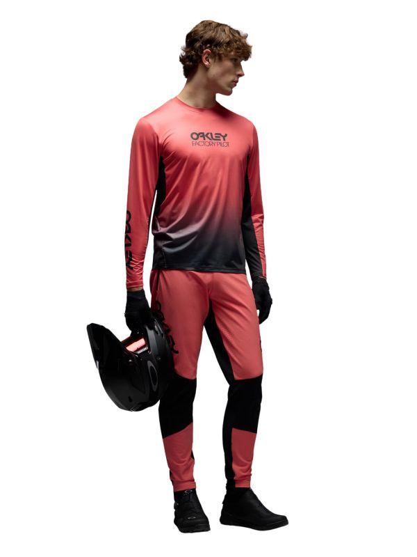 Longsleeve rowerowy męski Oakley Maven Coast 2.0 gradient paloma/black