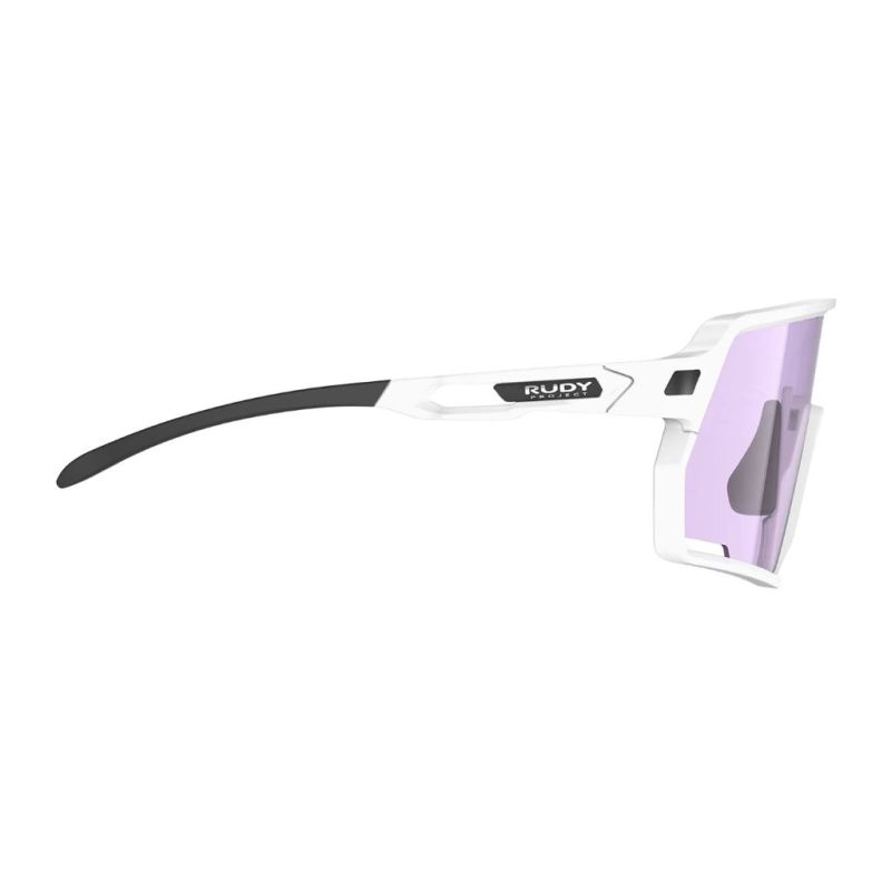 Okulary rowerowe Rudy Project Kelion White Gloss Impactx 2 Laser Purple