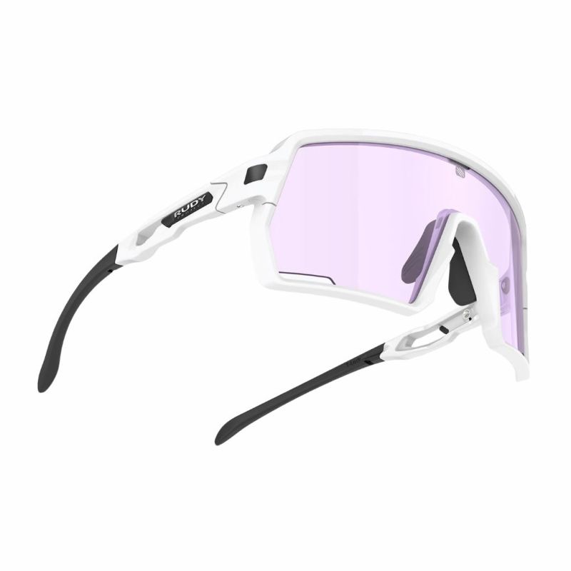 Okulary rowerowe Rudy Project Kelion White Gloss Impactx 2 Laser Purple