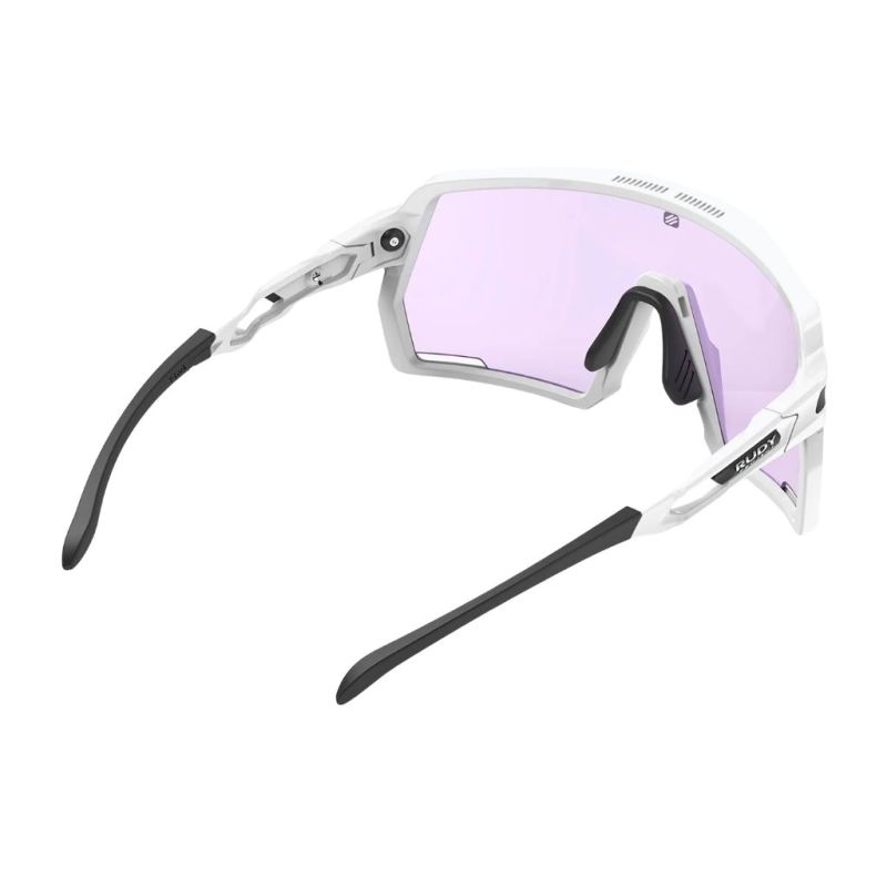Okulary rowerowe Rudy Project Kelion White Gloss Impactx 2 Laser Purple