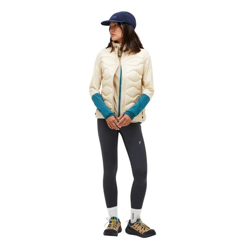 Kamizelka Peak Performance damska Helium Down Vest sand fog
