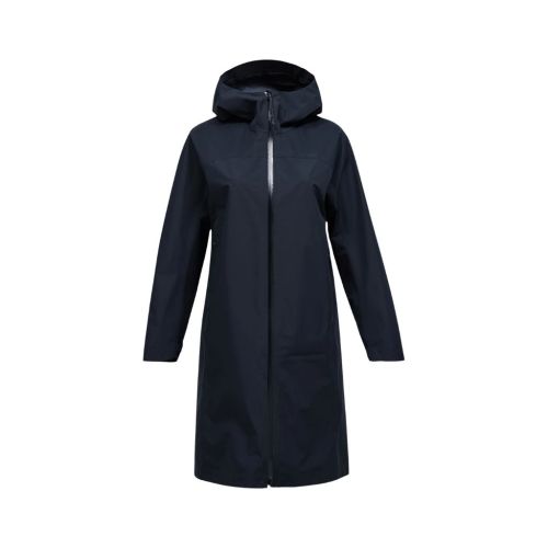 Kurtka Peak Performance damska Treeline HIPE 2.5L Shell Parka black