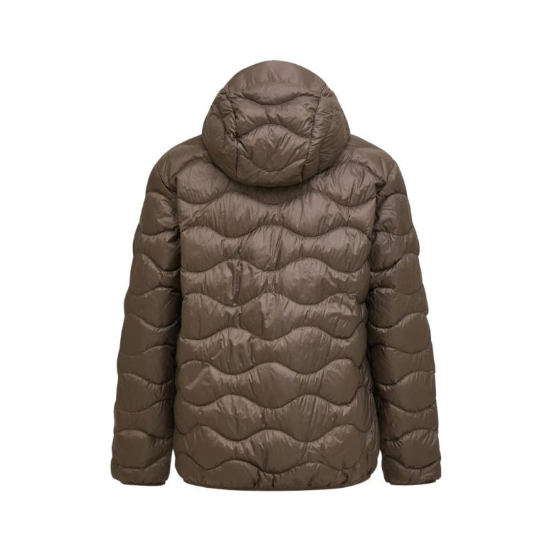 Kurtka Peak Performance męska Helium Down Hood Jacket brown