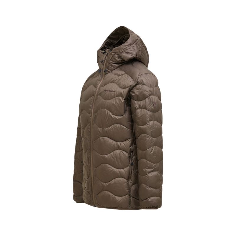 Kurtka Peak Performance męska Helium Down Hood Jacket brown