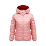 Kurtka Peak Performance puchowa damska Helium Down Hood Jacket pink