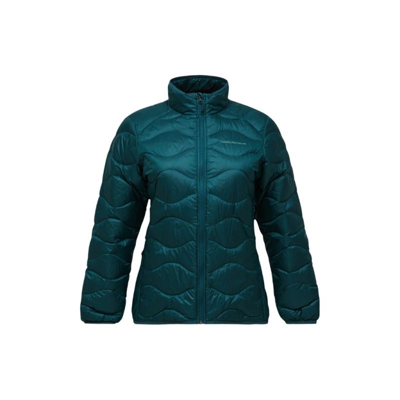 Kurtka Peak Performance damska Helium Down Jacket green