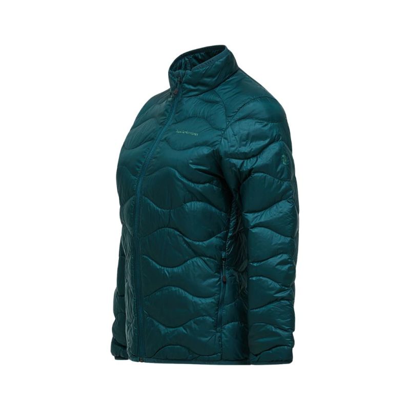 Kurtka Peak Performance damska Helium Down Jacket green