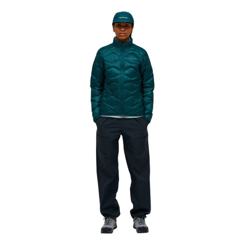 Kurtka Peak Performance damska Helium Down Jacket green