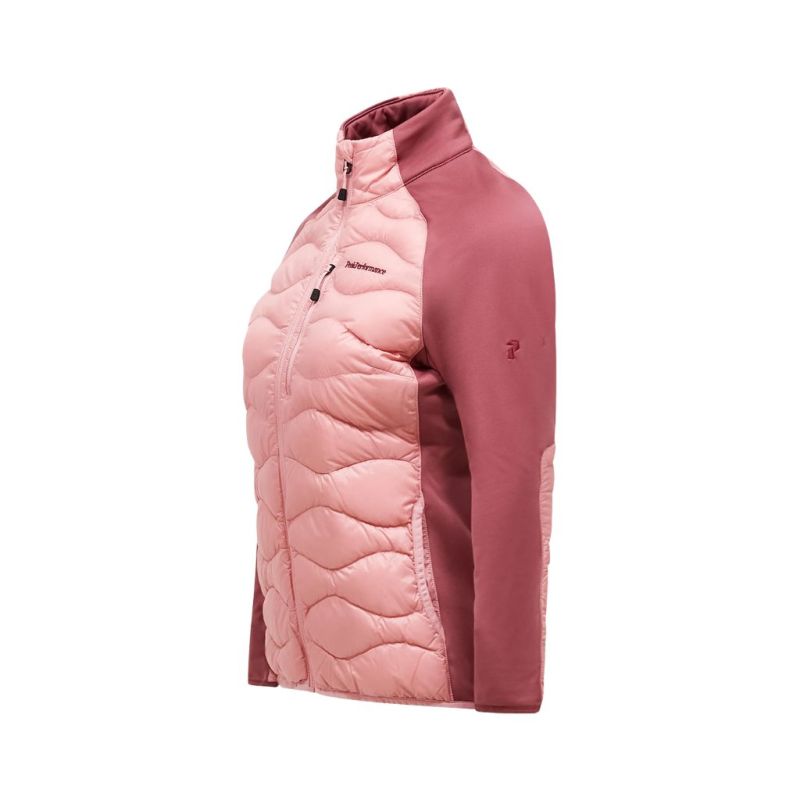 Kurtka Peak Performance damska Helium Down Hybrid Jacket pink