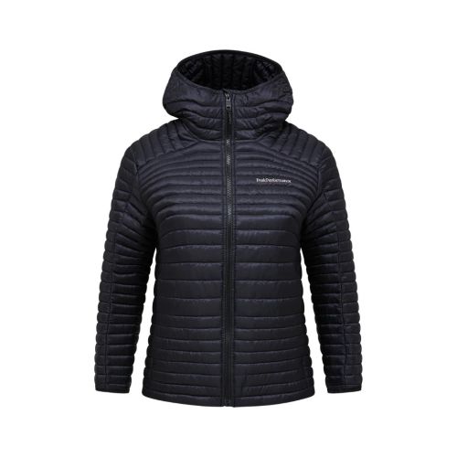 Kurtka Peak Performance damska Monolight Insulated Hood Jacket black
