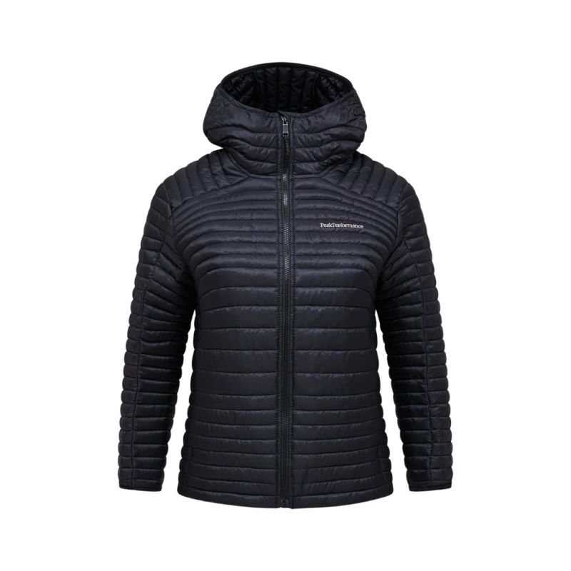 Kurtka Peak Performance damska Monolight Insulated Hood Jacket black