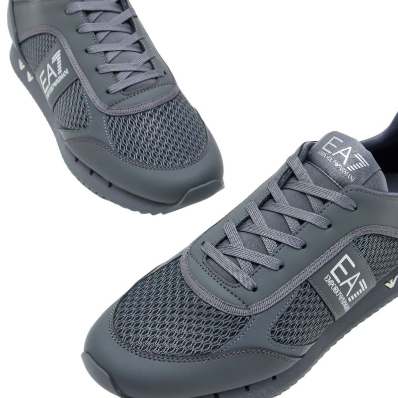 Buty sportowe męskie EA7 Emporio Armani Black and White Collection Black