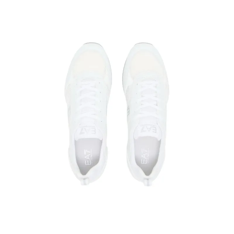 Buty sportowe damskie EA7 Emporio Armani Black and White Collection White