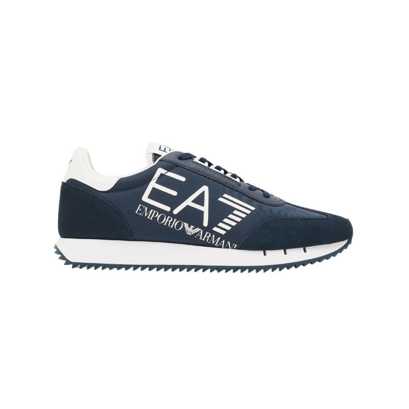 Buty sportowe męskie EA7 Emporio Armani Black and White Vintage Blue